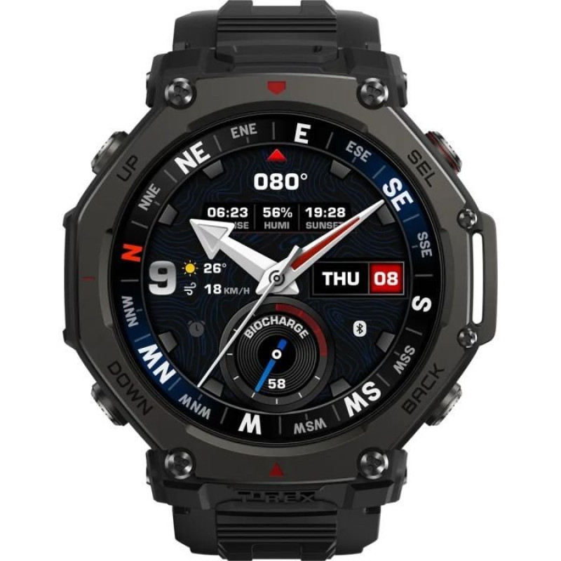 Смарт-годинник Amazfit T-Rex 3 Pro 48mm W2444OV1N Tactical Black (1170956)