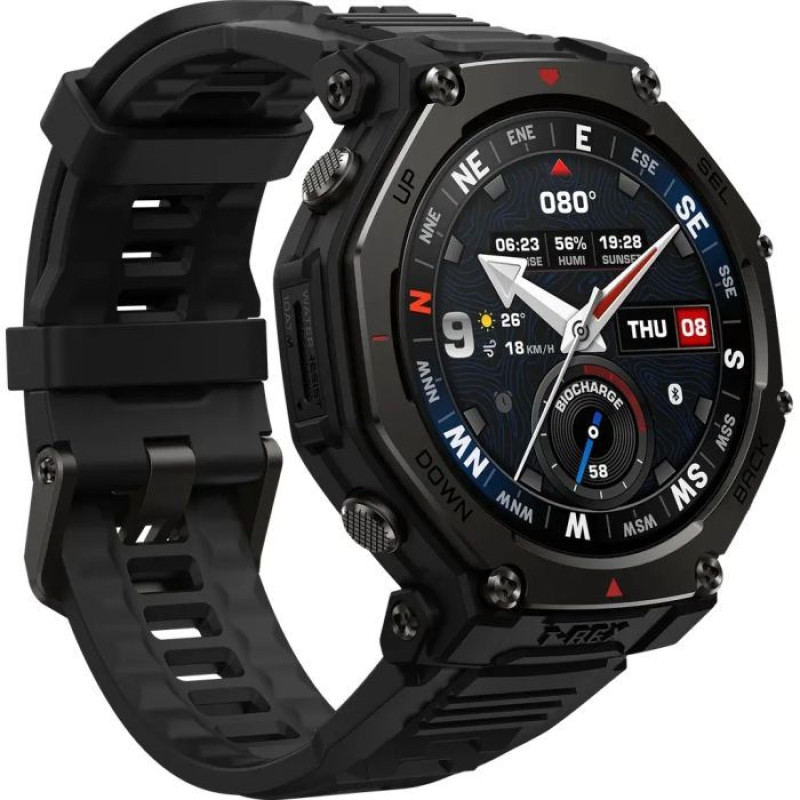 Смарт-годинник Amazfit T-Rex 3 Pro 48mm W2444OV1N Tactical Black (1170956)