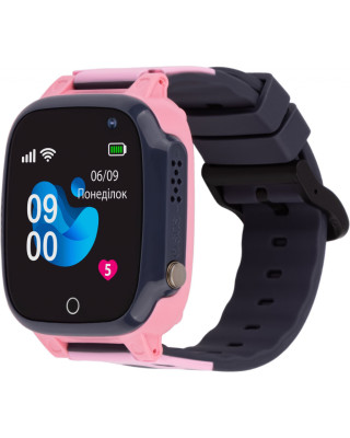 Смарт-годинник Amigo GO008 MILKY GPS WIFI Pink (873293)