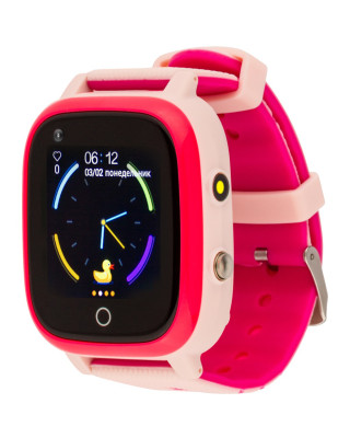 Смарт-годинник Amigo GO005 4G WIFI Kids waterproof Thermometer Pink (747018)