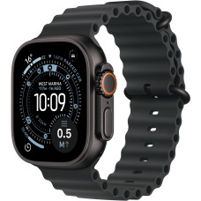 Смарт-годинник Apple Watch Ultra 3 GPS + Cellular 49mm Black Titanium Case with Black Ocean Band (MF0J4QP/A)
