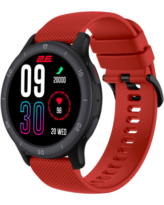 Смарт-годинник 2E Motion GT2 47мм Black-Red (2E-CWW21BKRD)