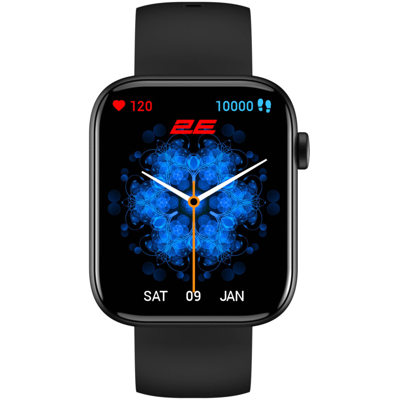 Смарт-годинник 2E Wave Plus 47мм Black (2E-CWW12BK)