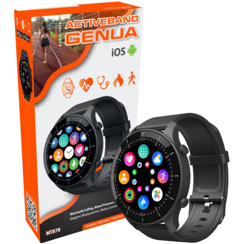 Смарт-годинник Media-Tech Active-Band GENUA (MT870)