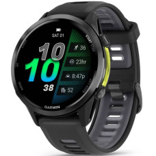 Смарт-годинник Garmin Forerunner 970 Carbon Gray DLC Titanium w.Black Case and Black/Translucent W.Band