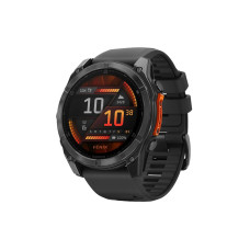 Смарт-годинник Garmin fenix 8 51mm, AMOLED, Glass/SS, SlateGray Steel/Black,BlkBnd, GPS (010-02905-00)