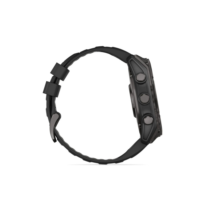 Смарт-годинник Garmin fenix 8 51mm, AMOLED, Glass/SS, SlateGray Steel/Black,BlkBnd, GPS (010-02905-00)