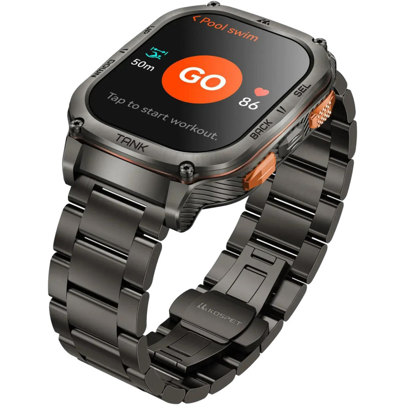 Смарт-годинник KOSPET TANK M3 ULTRA SE BLACK