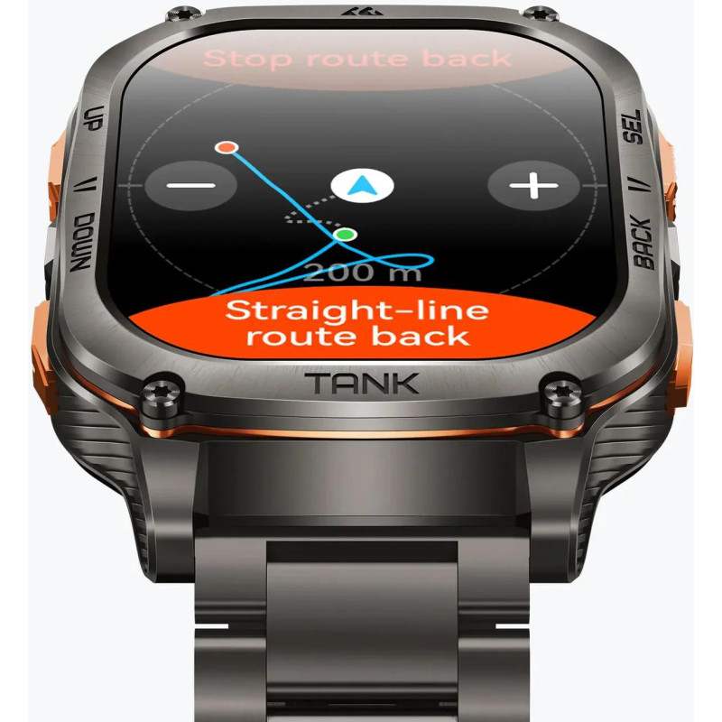 Смарт-годинник KOSPET TANK M3 ULTRA SE BLACK