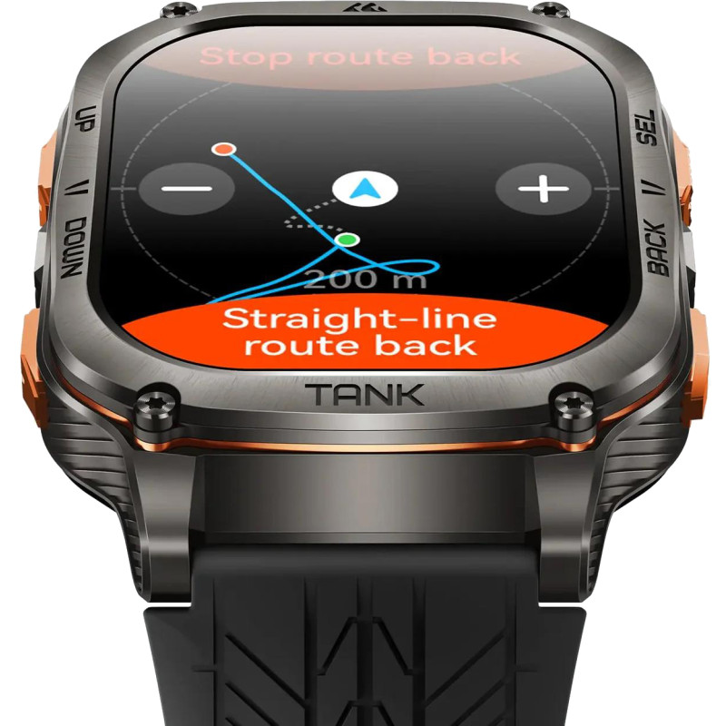 Смарт-годинник KOSPET TANK M3 ULTRA SE BLACK