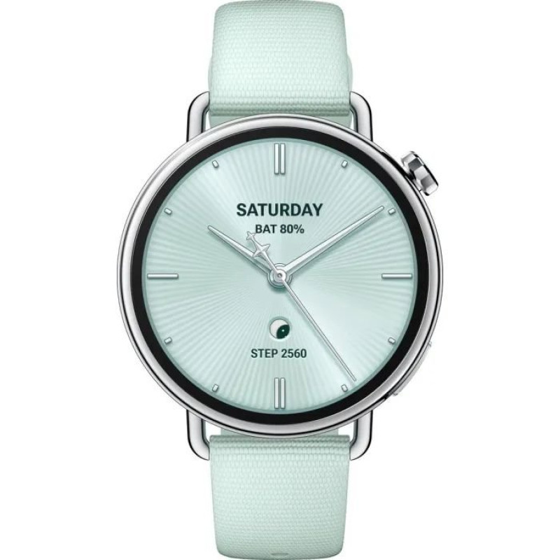 Смарт-годинник Xiaomi Watch S4 41mm Fluororubber Strap Mint Green BHR080CGL (1166773)