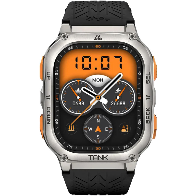 Смарт-годинник KOSPET TANK M3 ULTRA SILVER