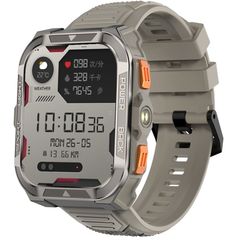 Смарт-годинник Blackview W80 Pro Khaki