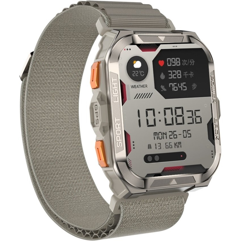 Смарт-годинник Blackview W80 Pro Khaki