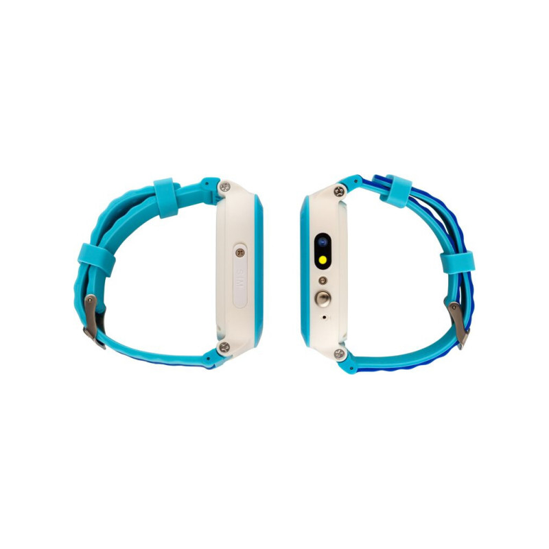 Дитячий смарт-годинник AmiGo GO004 Splashproof Camera+LED Blue