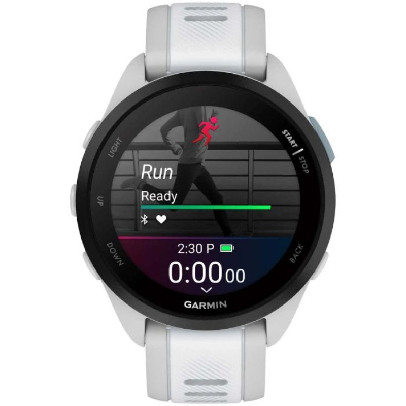 Смарт-годинник Garmin Forerunner 165 Music, Mist Grey/Whitestone, GPS (010-02863-31)