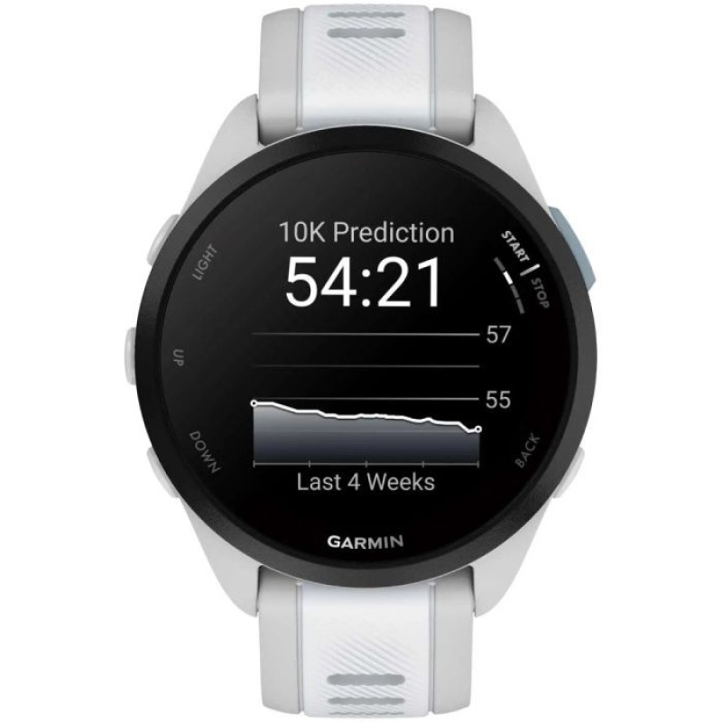 Смарт-годинник Garmin Forerunner 165 Music, Mist Grey/Whitestone, GPS (010-02863-31)