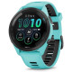 Смарт-годинник Garmin Forerunner 265 Black Bezel w. Aqua Case and Aqua/Black Silicone Band (010-02810-12)