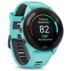 Смарт-годинник Garmin Forerunner 265 Black Bezel w. Aqua Case and Aqua/Black Silicone Band (010-02810-12)