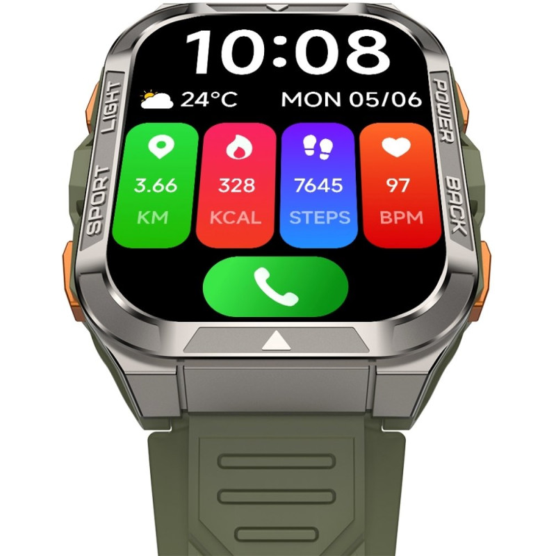 Смарт-годинник Blackview W80 Pro Green