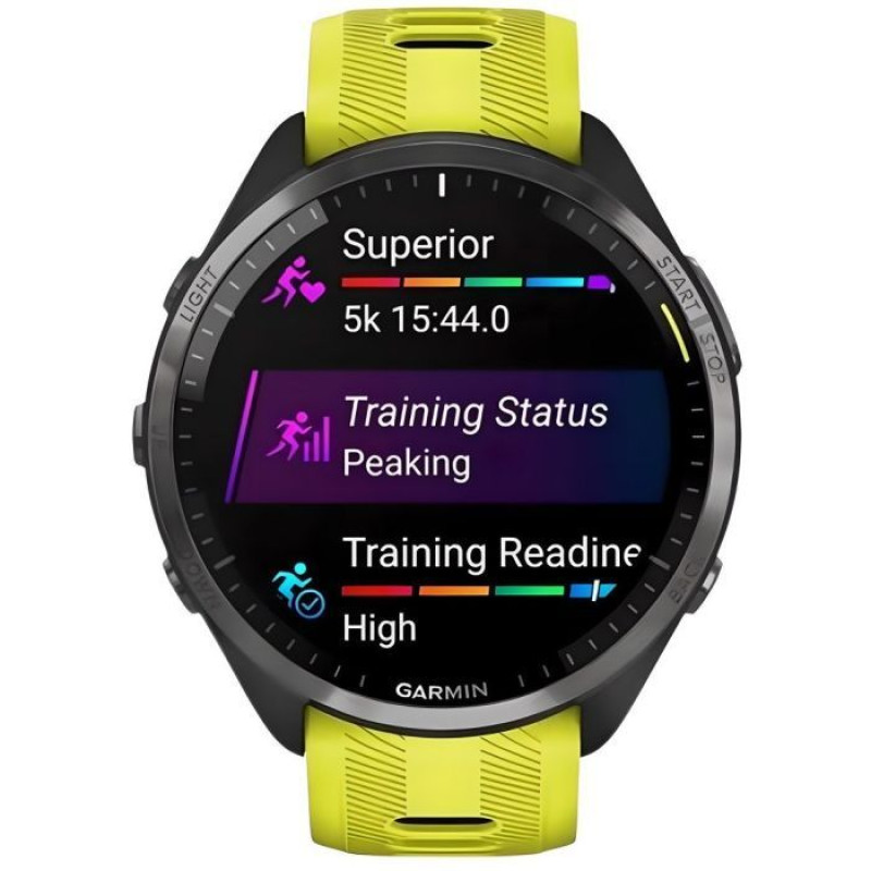 Розумний годинник Garmin Forerunner 965 Amp Yellow, (010-02809-12)