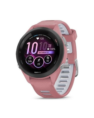 Смарт-годинник Garmin Forerunner 265S Black Bezel w.Light Pink Case and Light Pink/Whitestone S.Band