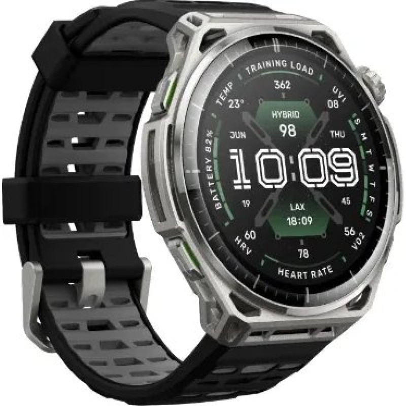 Смарт-годинник Amazfit Balance 3 Stainless Steel (W2566AP1N)
