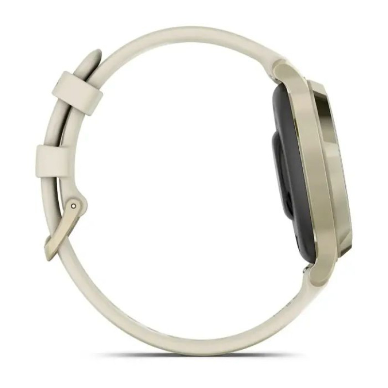 Смарт-годинник Garmin Lily 2 Active Lunar Gold with Bone Silicone Band (010-02891-00)