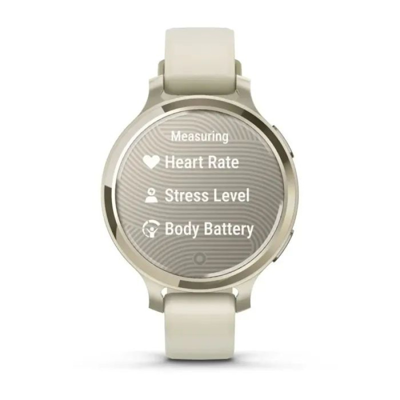 Смарт-годинник Garmin Lily 2 Active Lunar Gold with Bone Silicone Band (010-02891-00)
