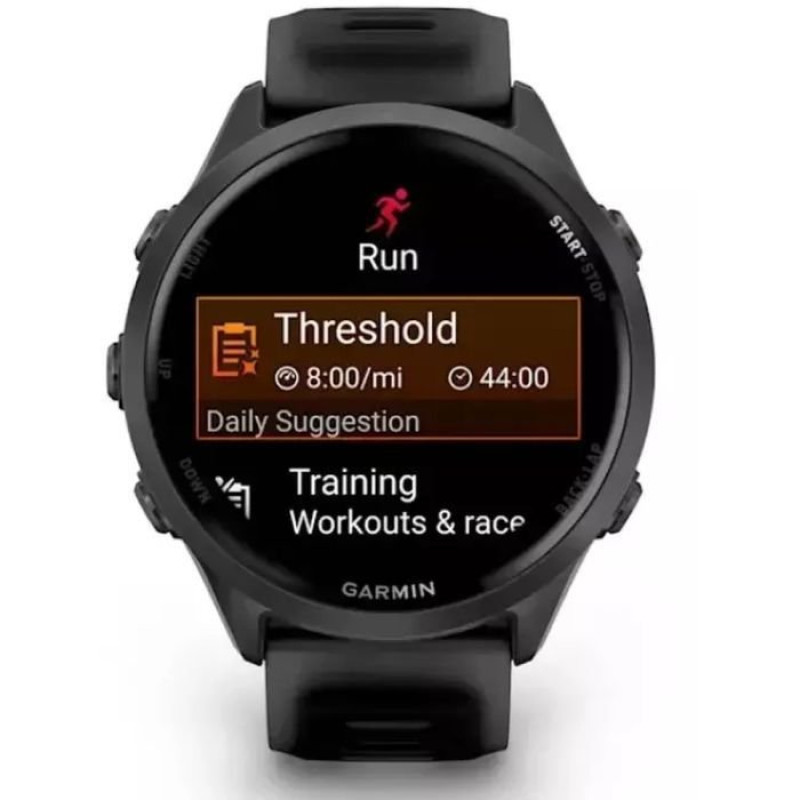 Смарт-годинник Garmin Forerunner 570 47mm Slate Gray Aluminum w. Translucent Black/Black Band (010-02971-00)