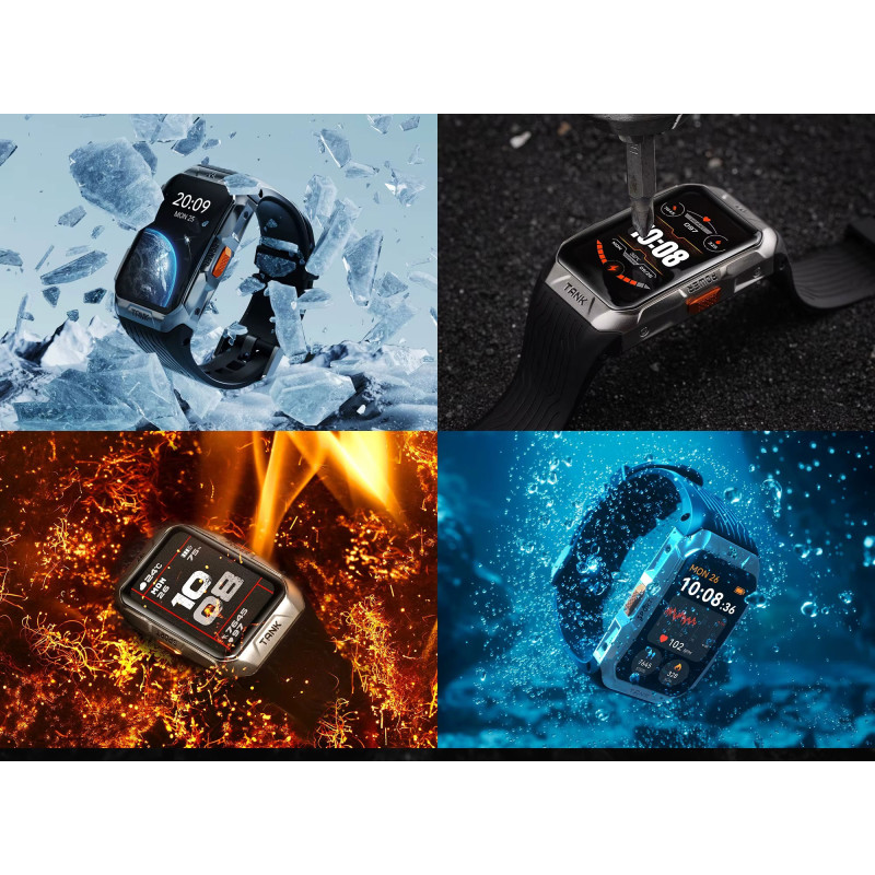 Смарт-годинник KOSPET TANK X2 ULTRA BLACK