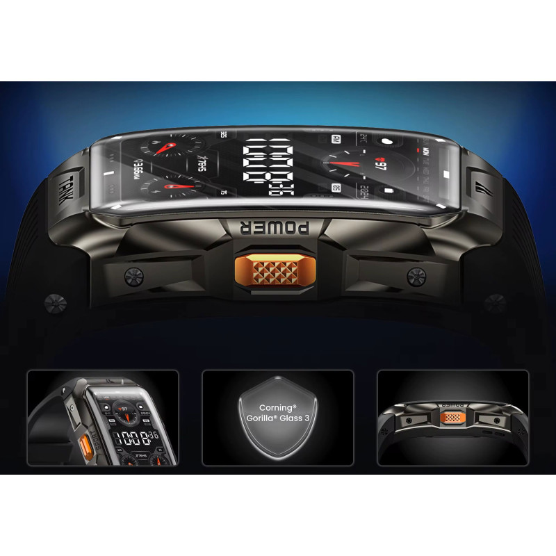 Смарт-годинник KOSPET TANK X2 ULTRA BLACK