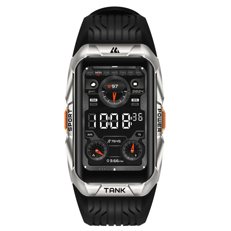 Смарт-годинник KOSPET TANK X2 ULTRA SILVER