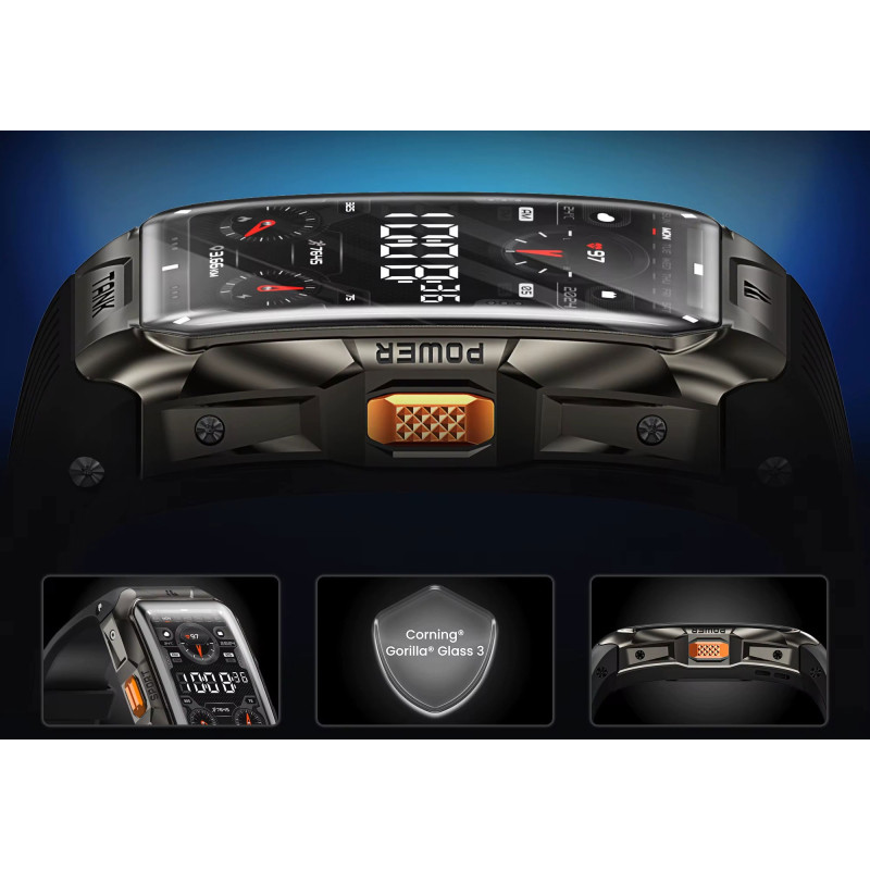 Смарт-годинник KOSPET TANK X2 ULTRA SILVER