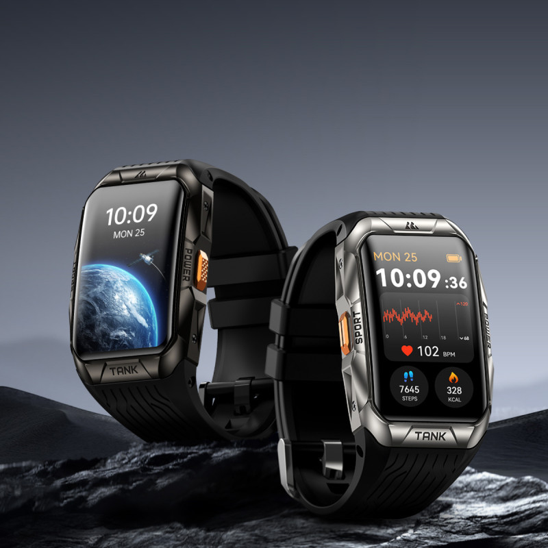 Смарт-годинник KOSPET TANK X2 ULTRA SILVER