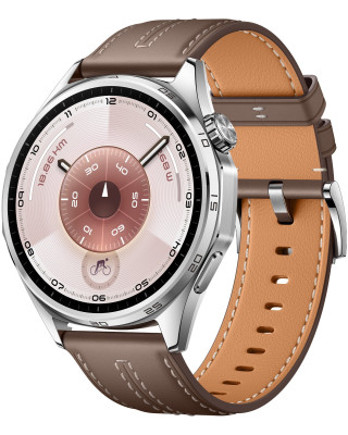 Смарт-годинник Huawei WATCH GT 6 46mm Brown Leather (55020FTW)