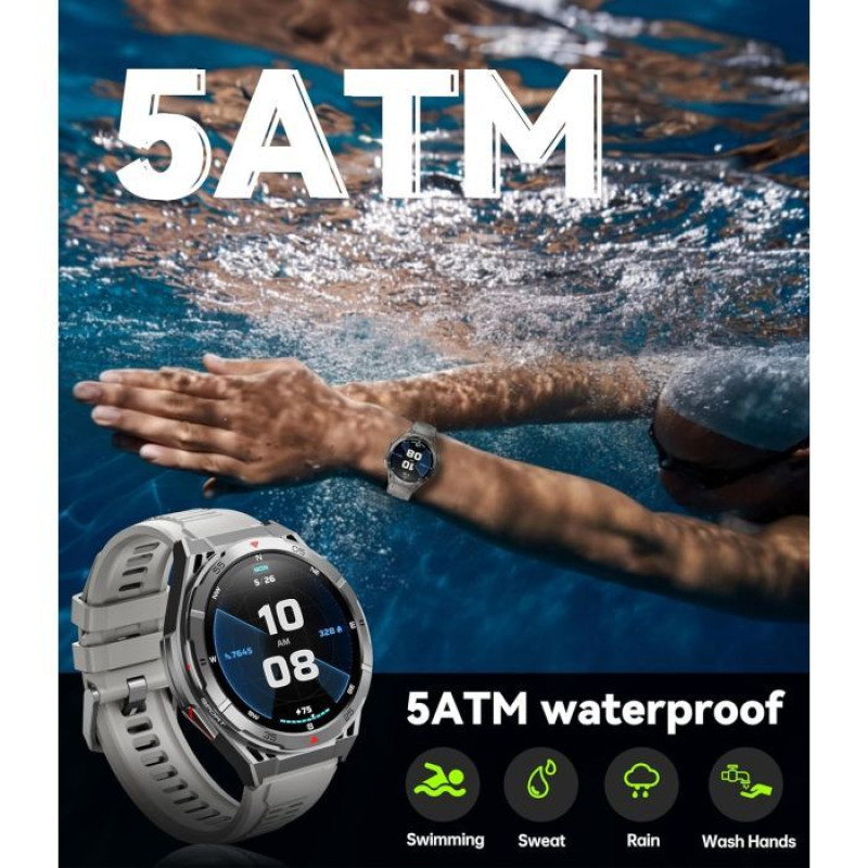 Смарт-годинник Oukitel BT12 Grey