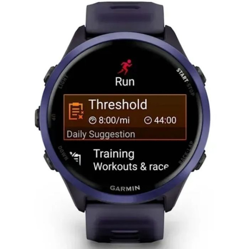 Смарт-годинник Garmin Forerunner570 47mm Indigo Aluminium w.Translucent Imperial Purple/Indigo Band (010-02971-02)