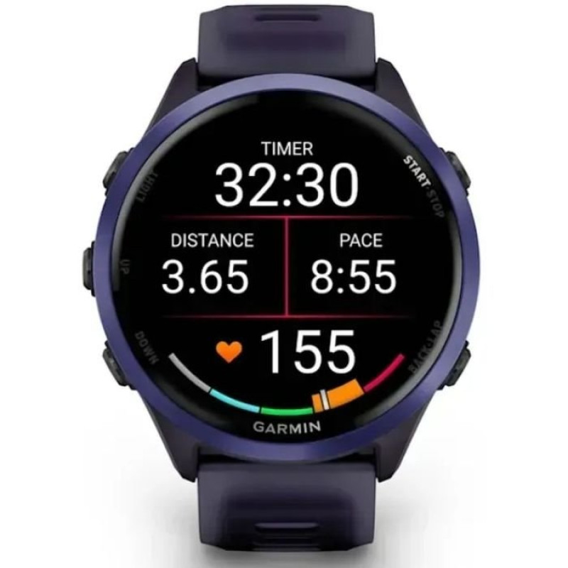 Смарт-годинник Garmin Forerunner570 47mm Indigo Aluminium w.Translucent Imperial Purple/Indigo Band (010-02971-02)