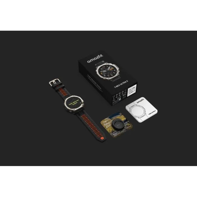 Смарт-годинник Amazfit T-Rex ULTRA 2 W2550GL2N Black (1186954)