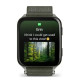 Смарт-годинник Garmin Venu X1 Moss with Titanium Caseback and Moss ComfortFit Nylon Band (010-02980-03)