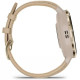 Смарт-годинник Garmin Venu3S Soft Gold S.Steel Bezel w.French GrayCase and Leather Band (010-02785-55)