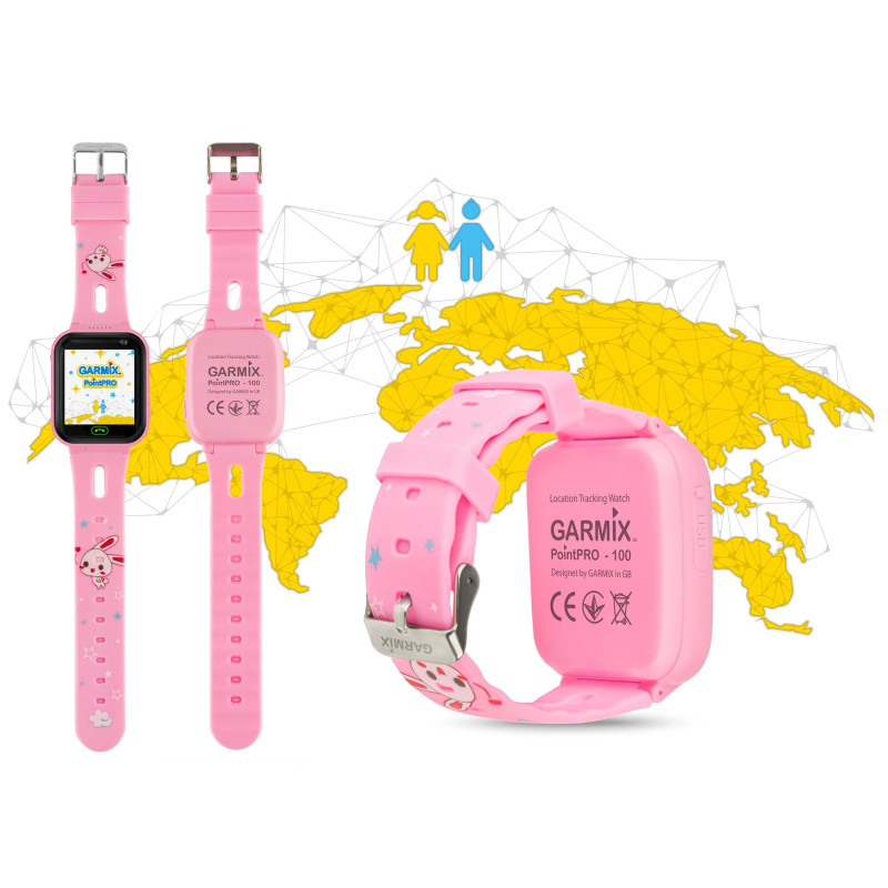 Смарт-годинник GARMIX PointPRO-100 WIFI PINK (GMXPP100-P)