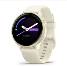 Смарт-годинник Garmin Vivoactive 6 Lunar Gold with Bone Band (010-02985-01)