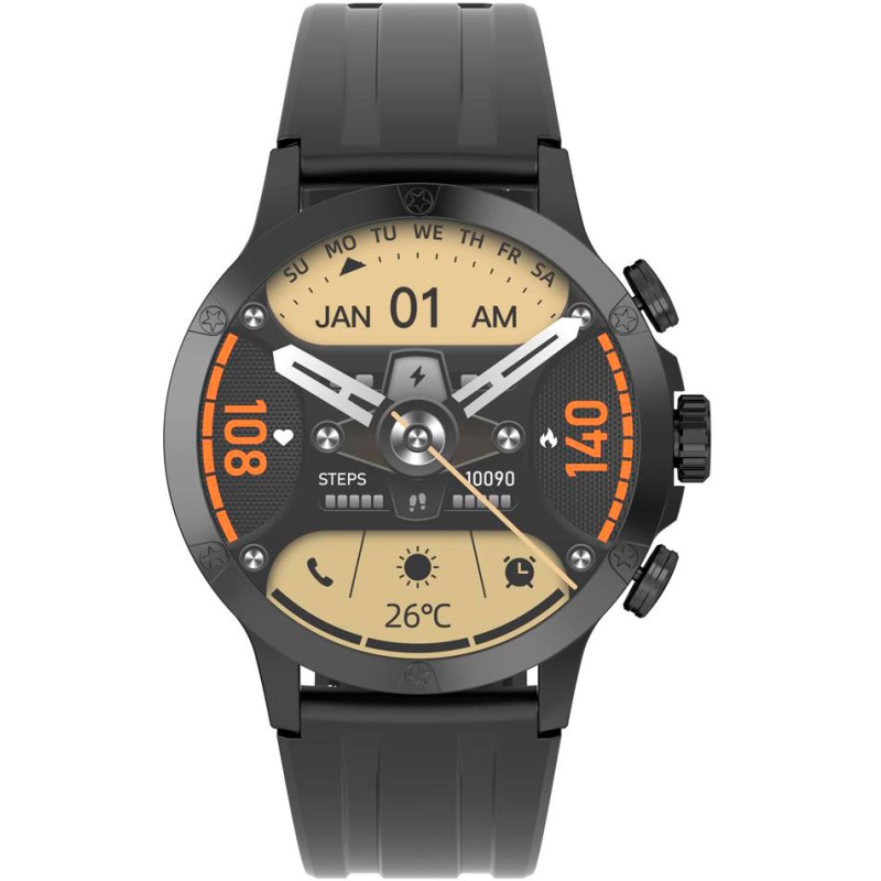 Смарт-годинник iMiki XPLORER Pro Black Silicone strap