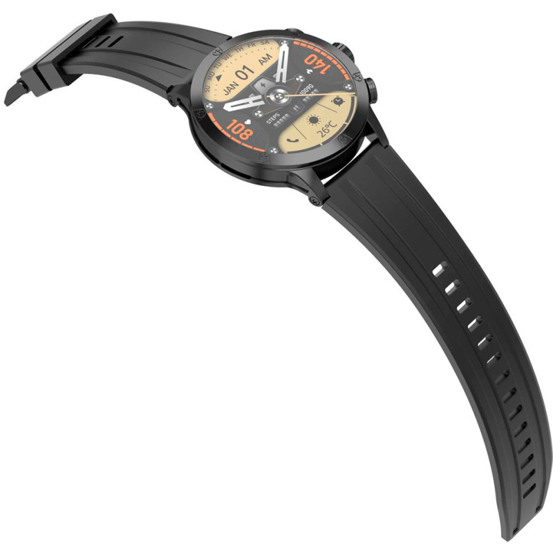 Смарт-годинник iMiki XPLORER Pro Black Silicone strap