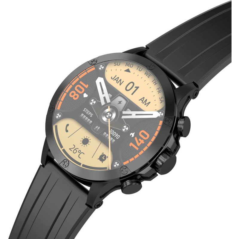 Смарт-годинник iMiki XPLORER Pro Black Silicone strap