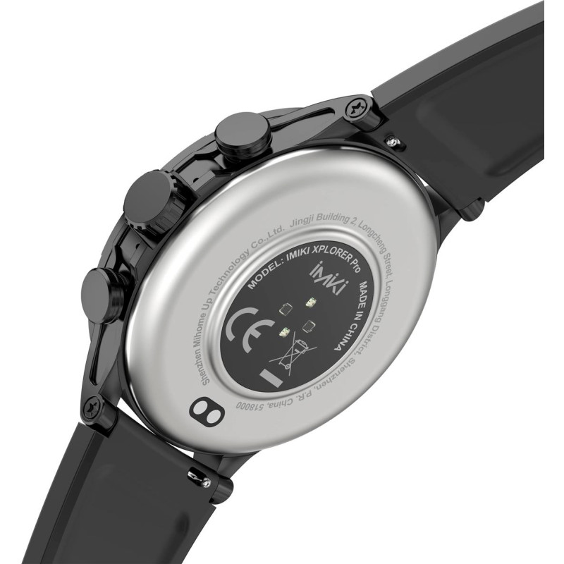 Смарт-годинник iMiki XPLORER Pro Black Silicone strap