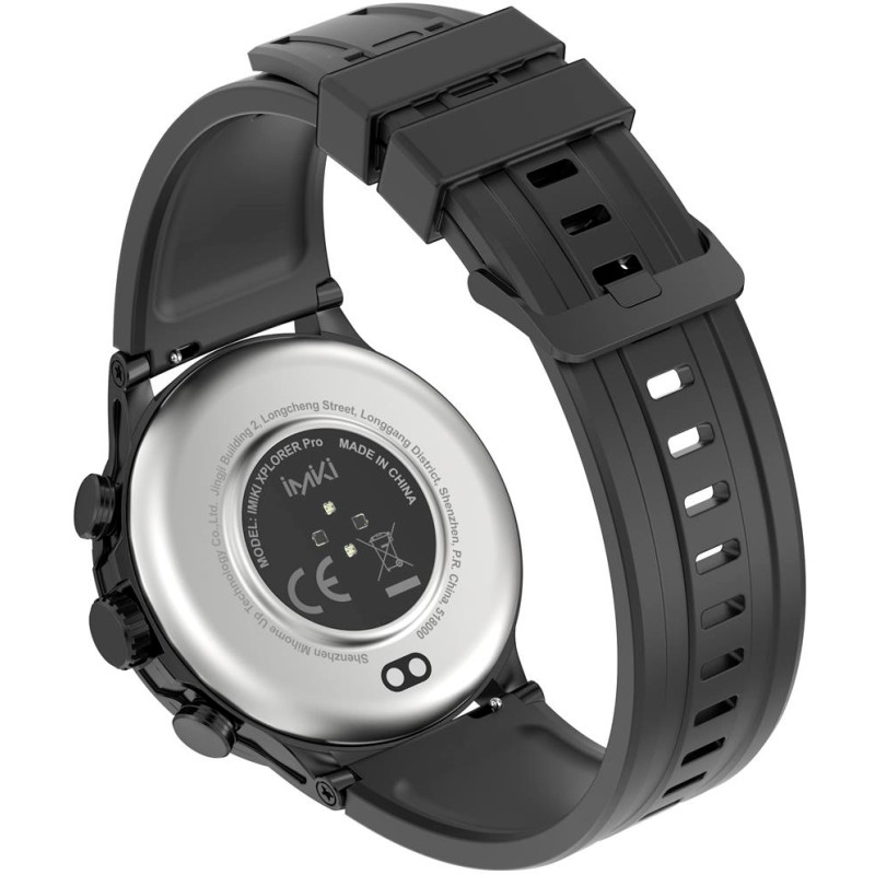 Смарт-годинник iMiki XPLORER Pro Black Silicone strap
