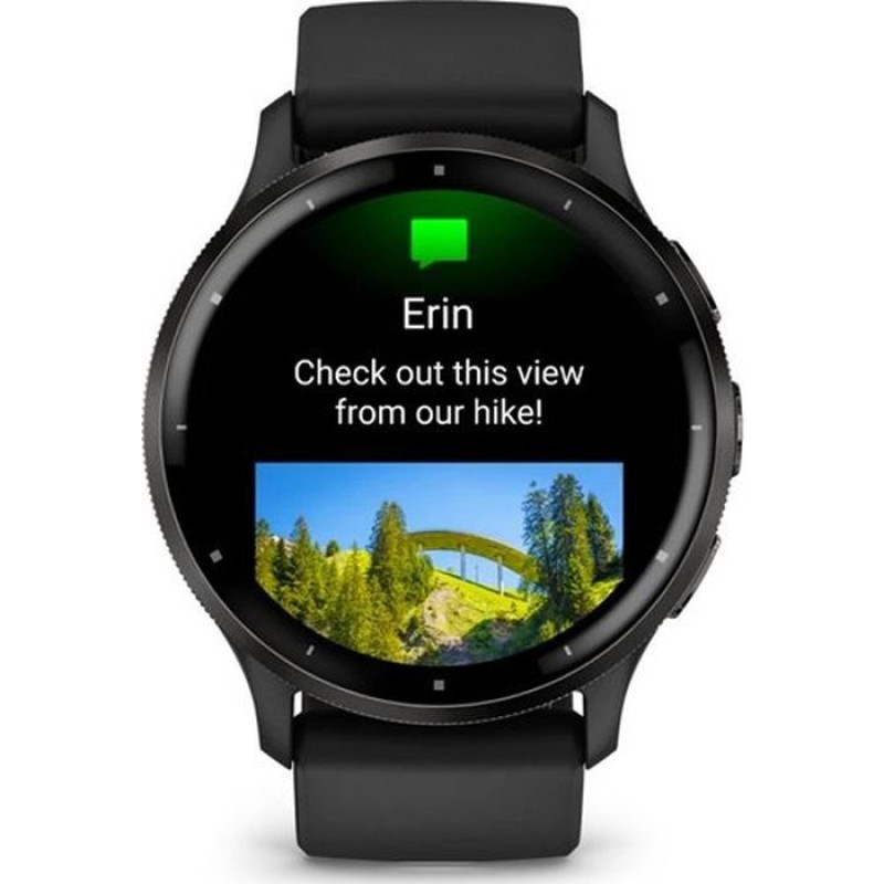 Смарт-годинник Garmin Venu 3, Black + Slate, GPS (010-02784-01)